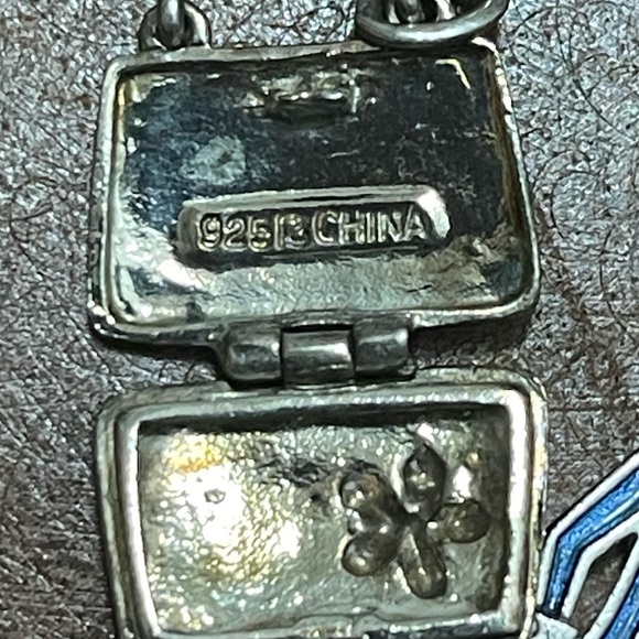 STERLING SILVER CHARM BRACELET - Picture 9 of 12